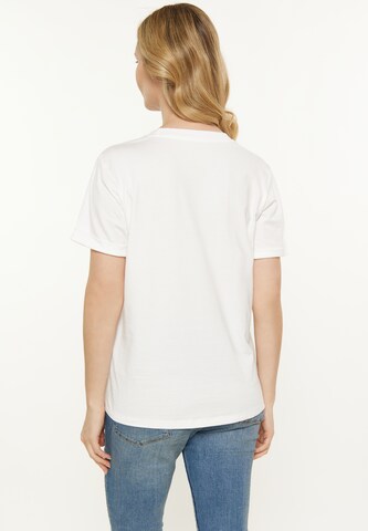 usha BLUE LABEL Särk 'Fashion Look', värv valge