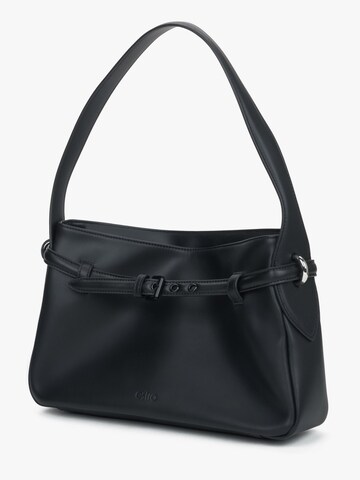 Estro Shoulder Bag '98901' in Black: front