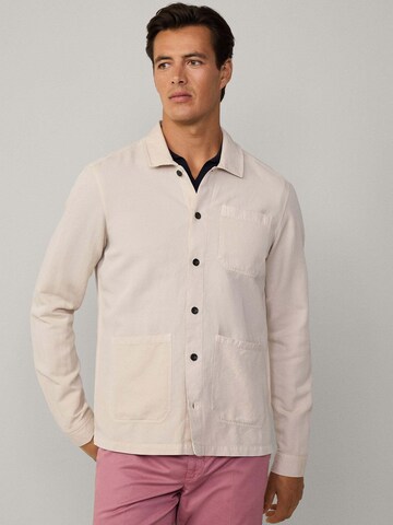 Hackett London Jacke in Beige: Vorderseite