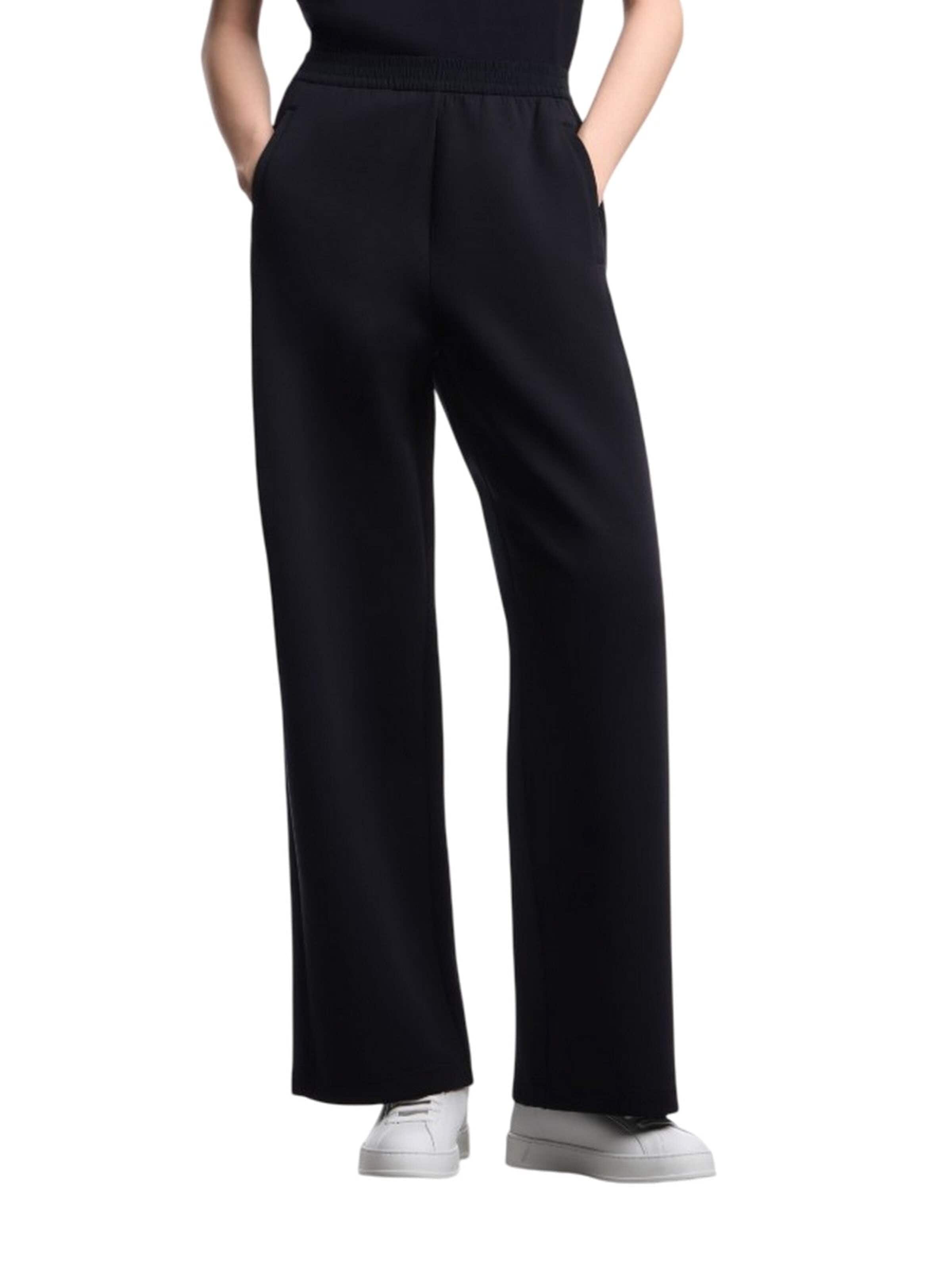 Emporio Armani Regular Hose‌‌‌‌‌‌‌‌‌ in Schwarz: Vorderseite
