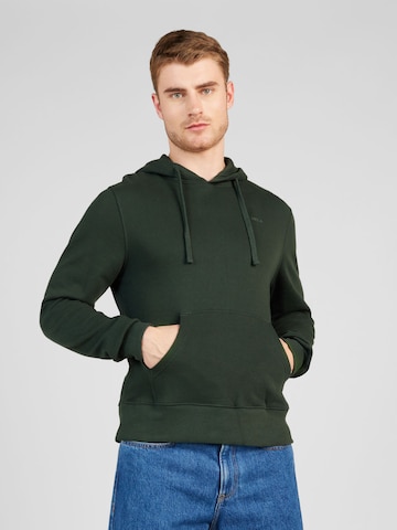 MELAWEAR Sweatshirt 'TICAN' in Groen: voorkant