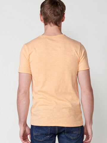 T-Shirt KOROSHI en orange