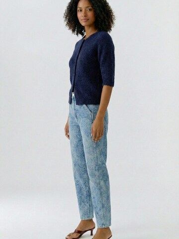 OUI Strickjacke in Blau