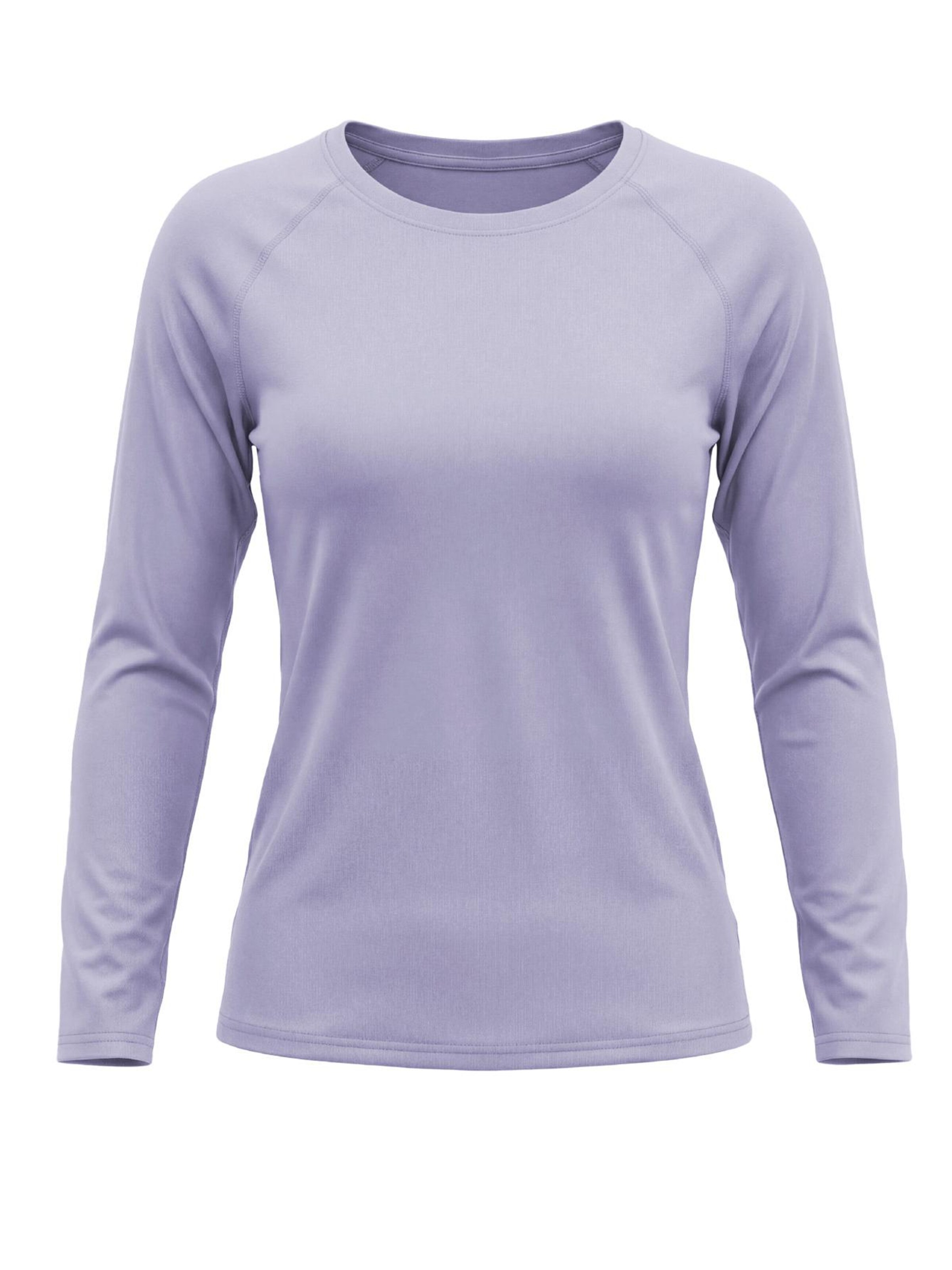 MEETWEE Sports Top in Purple: front