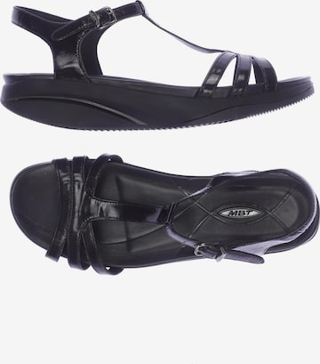 MBT Sandalen 42 in Schwarz: Vorderseite
