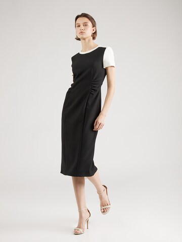 BOSS Pouzdrové šaty 'Dufeva1' – černá: přední strana