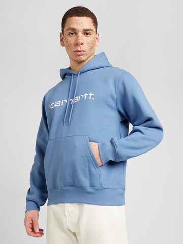 Sweat-shirt Carhartt WIP en bleu : devant