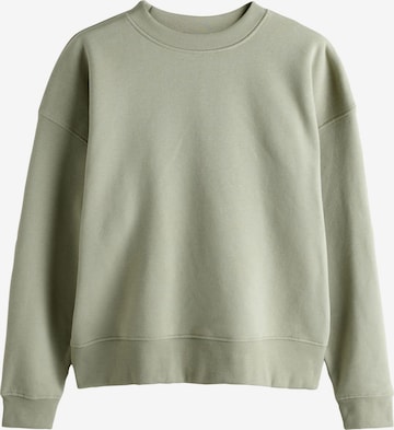 Next Свитшот 'Essentials' в Зеленый: спереди