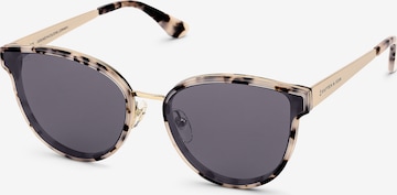 Kapten & Son Zonnebril 'Seoul Sand Tortoise Black' in Bruin: voorkant