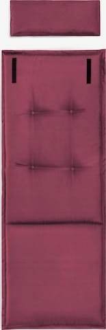 Housses de siège 'Palermo' Aspero en rouge : devant