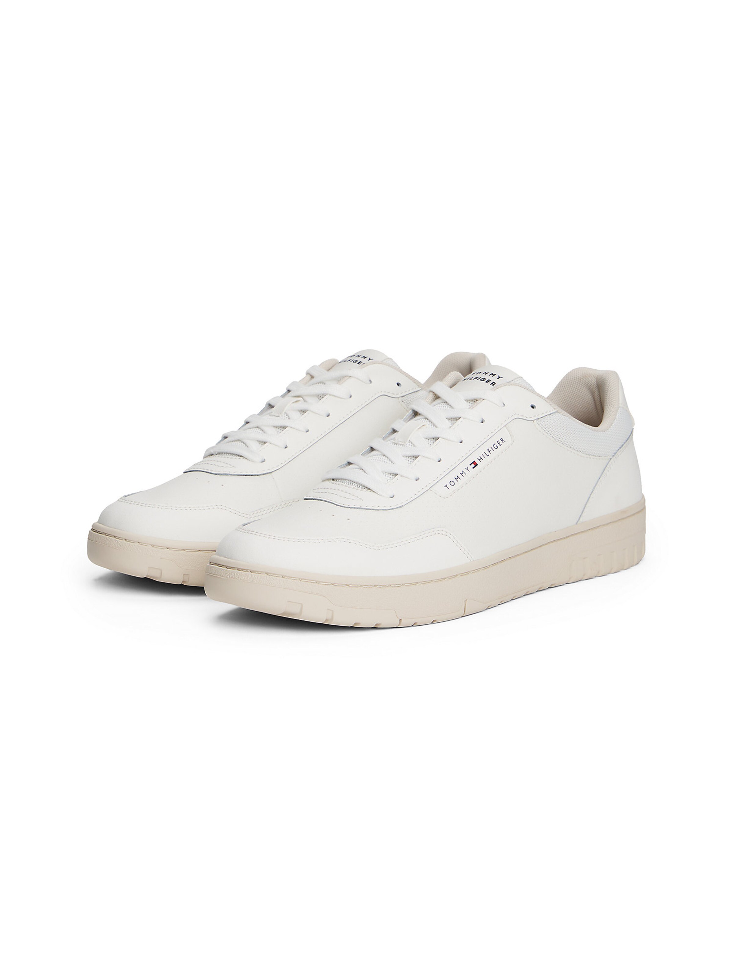 TOMMY HILFIGER Sneaker 'Basket Core' in Weiß