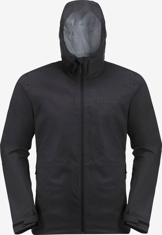 JACK WOLFSKIN Куртка в спортивном стиле в Серый