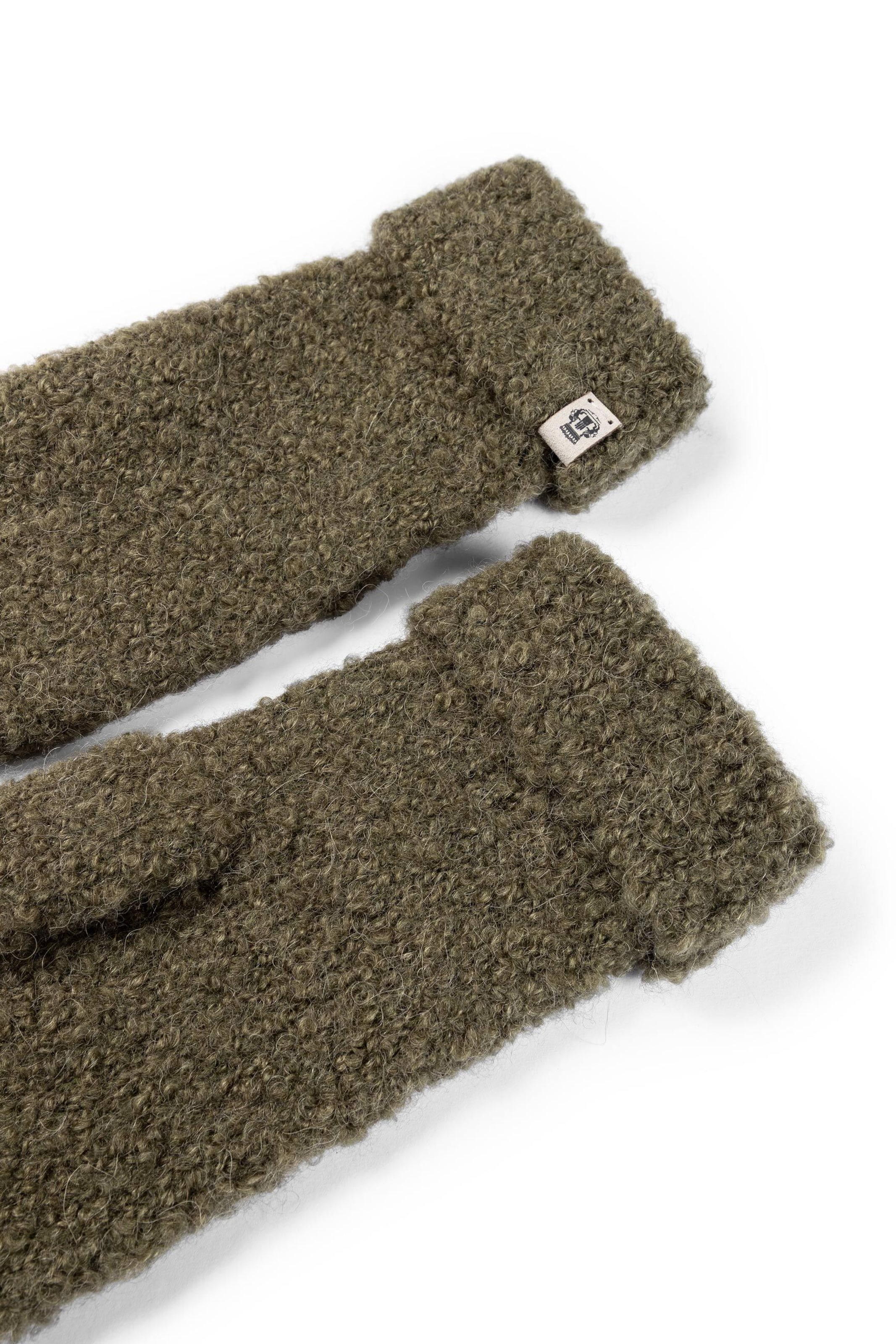 Roeckl Fäustlinge 'CLASSIC BOUCLÉ' in Grün