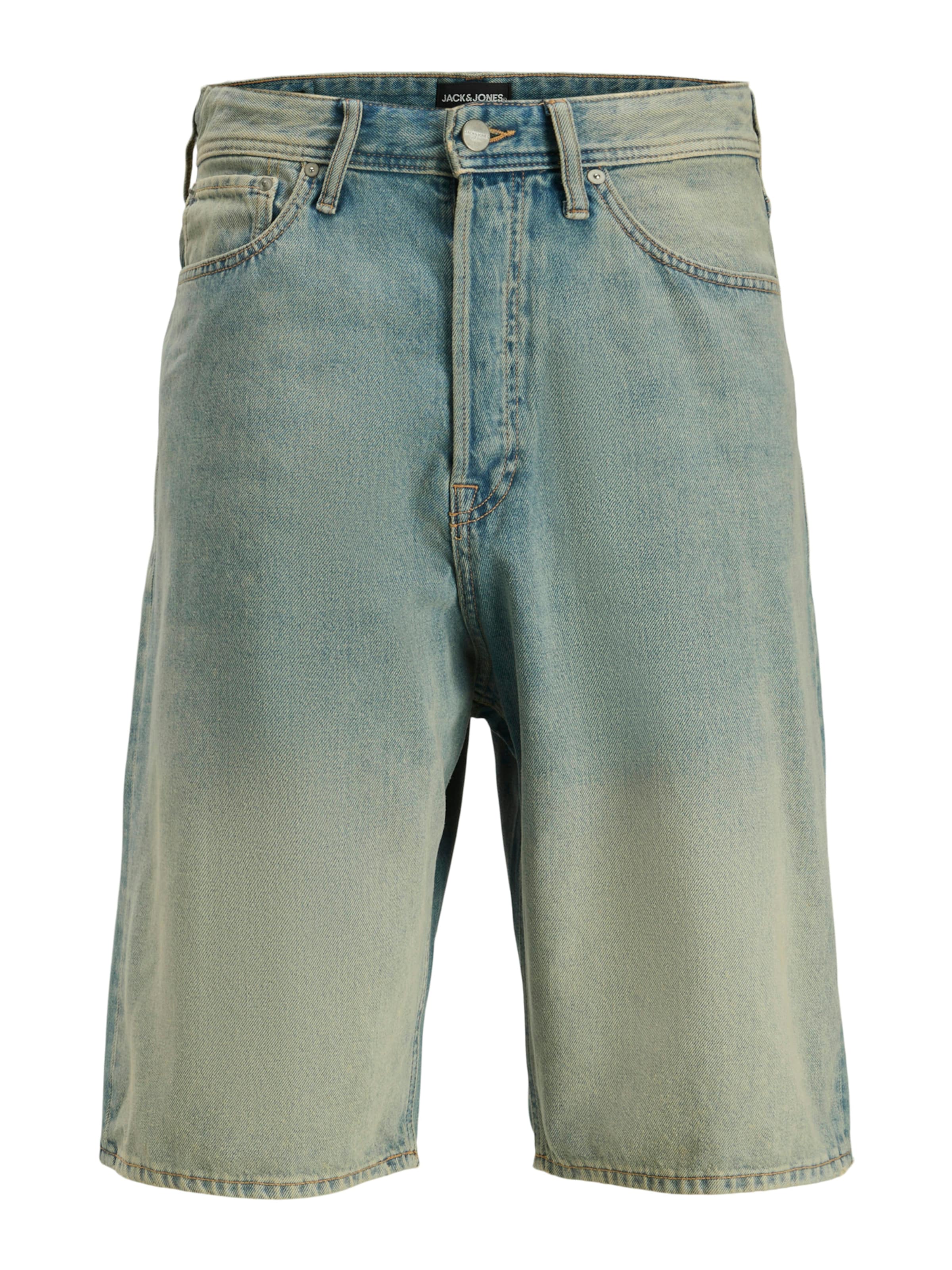 Jack & Jones Plus Свободный крой Джинсы 'JJITONY JJORIGINAL' в Синий: спереди