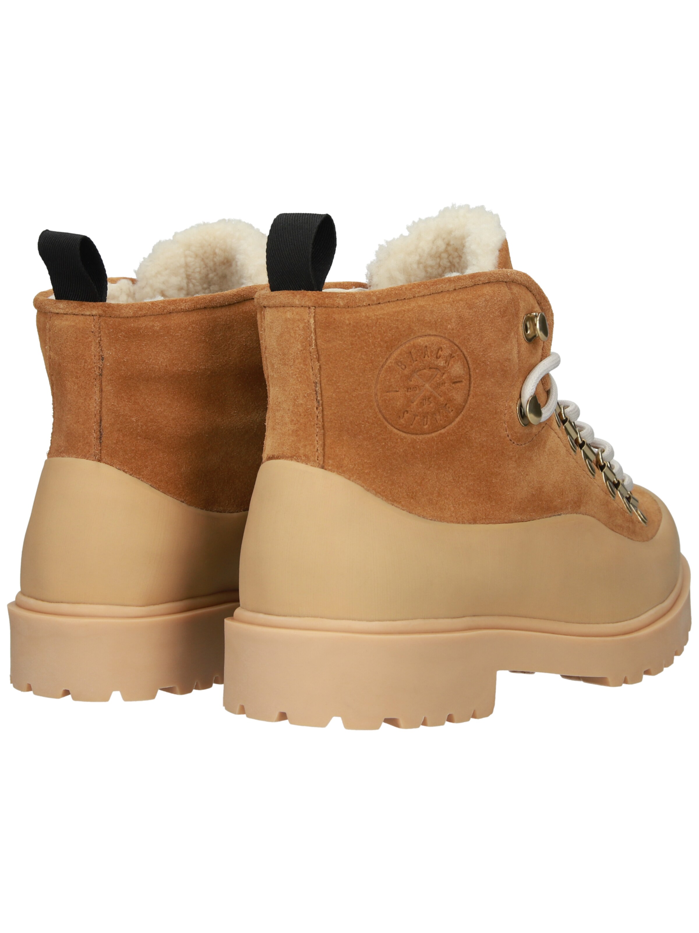 BLACKSTONE Stövlett med snörning 'Rock Dree CL247' i brun