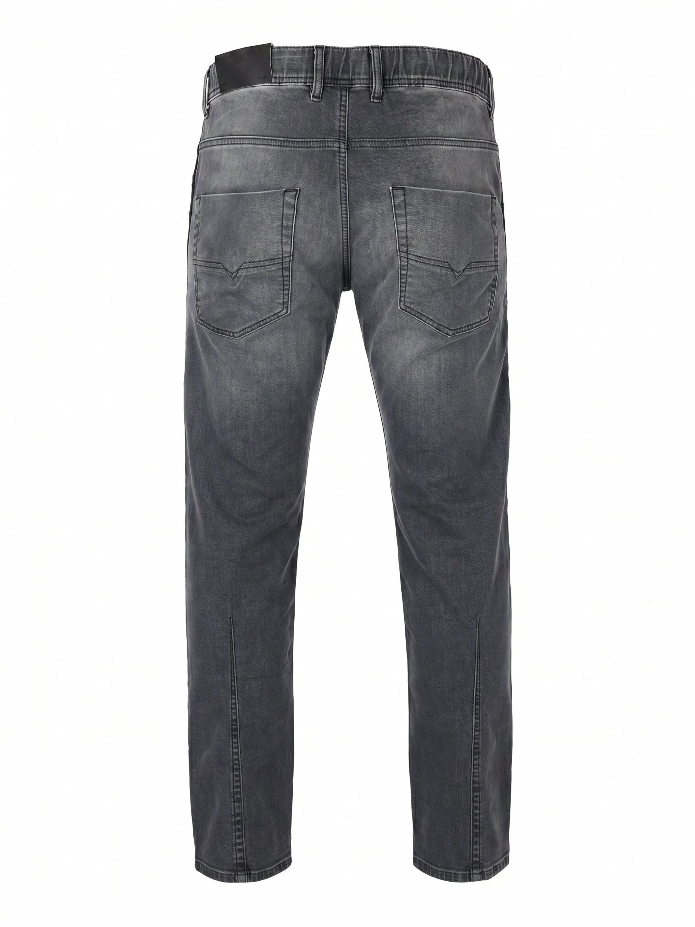 DIESEL - Tapered Calças de ganga '2030 D-KROOLEY JOGGJEANS Superstretch & Supersoft' em cinzento