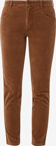 s.Oliver Pants in Brown: front