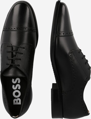 BOSS Обувки с връзки 'Colby' в черно