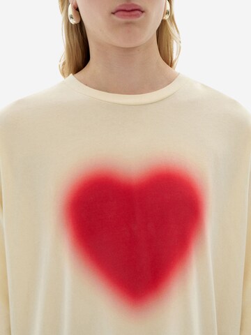 Thinking MU T-shirt i beige