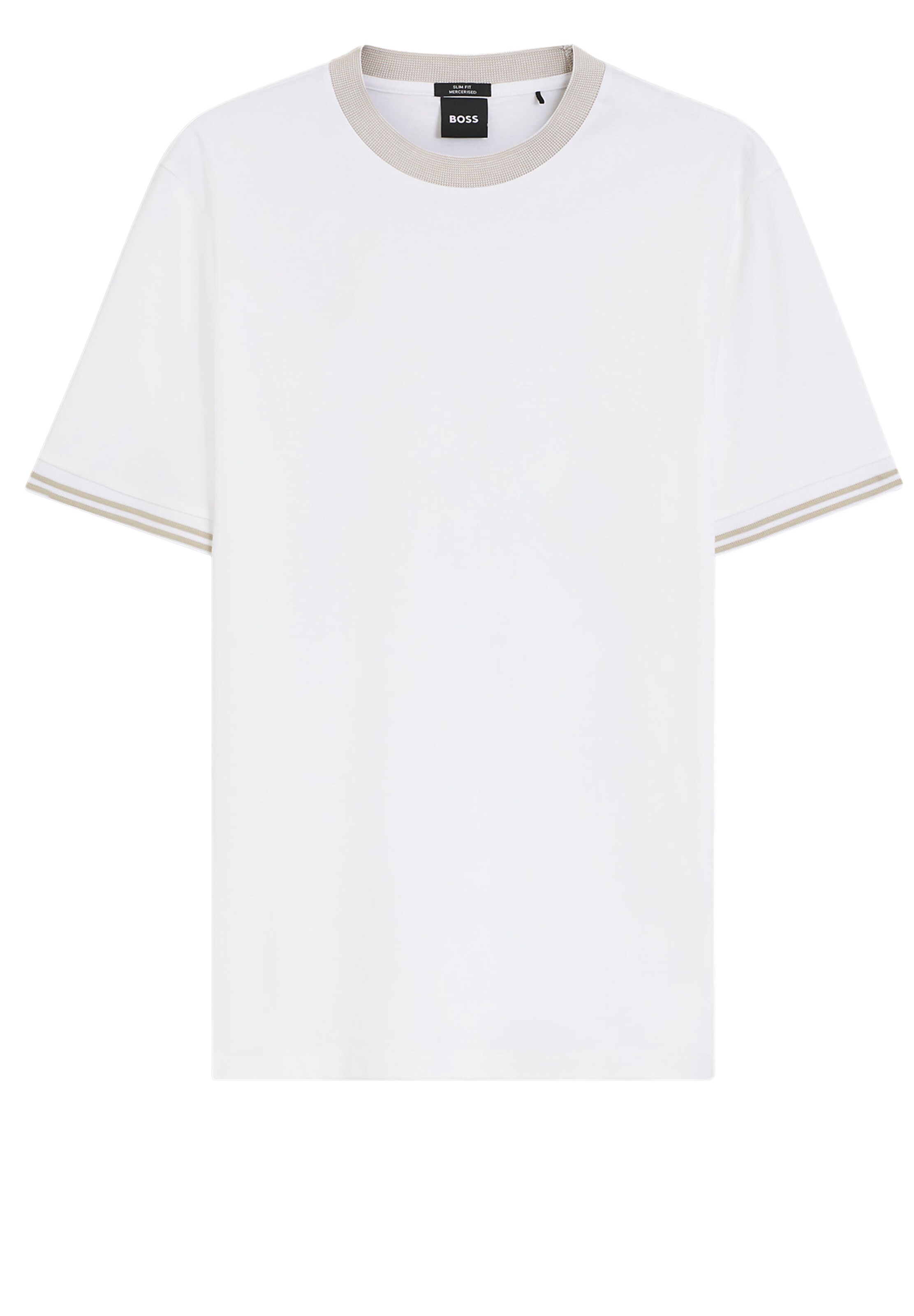 BOSS Shirt ' H-Tessler ' in White: front