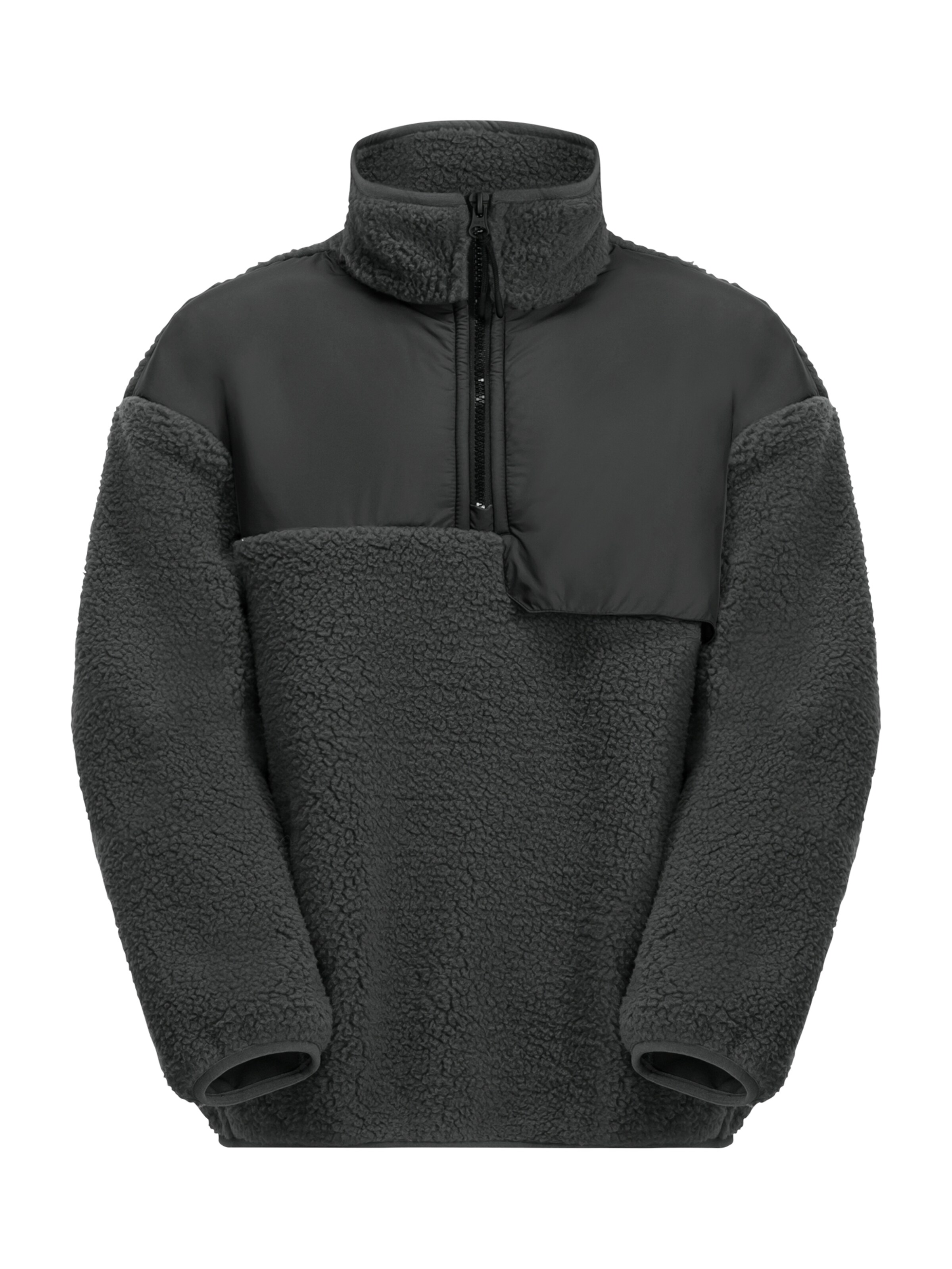 JACK WOLFSKIN Sportpullover in Grau: Vorderseite