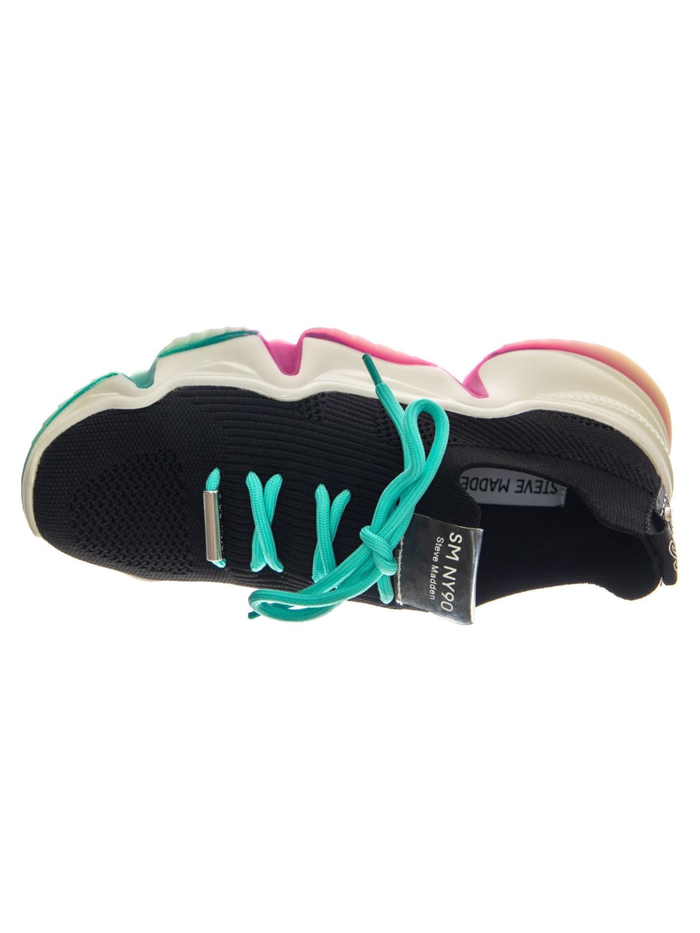 Chaussure de sport à lacets 'CITYSCAPE BLK/MINT BLACK' STEVE MADDEN en noir