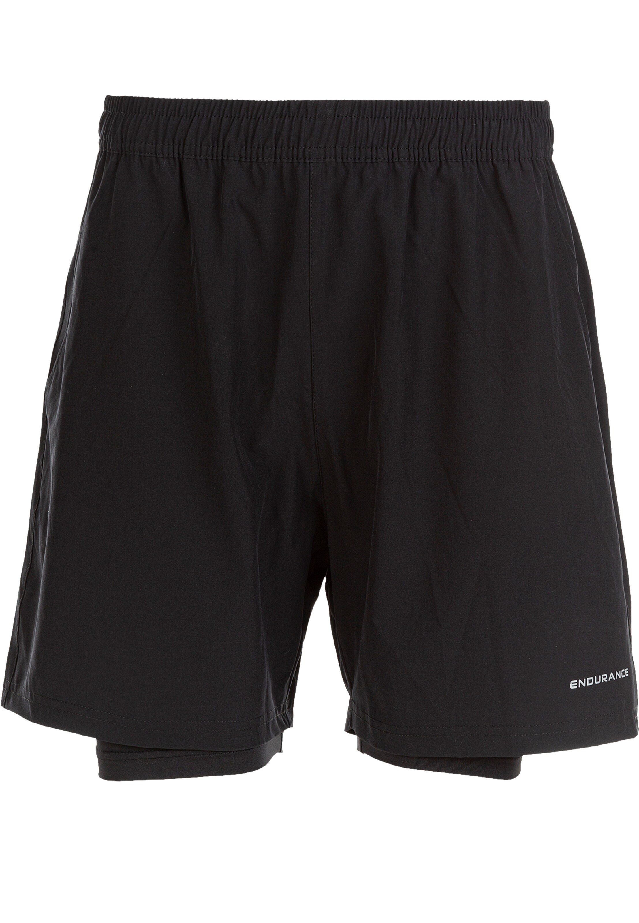 ENDURANCE Sports trousers 'Gatun' in Black: front