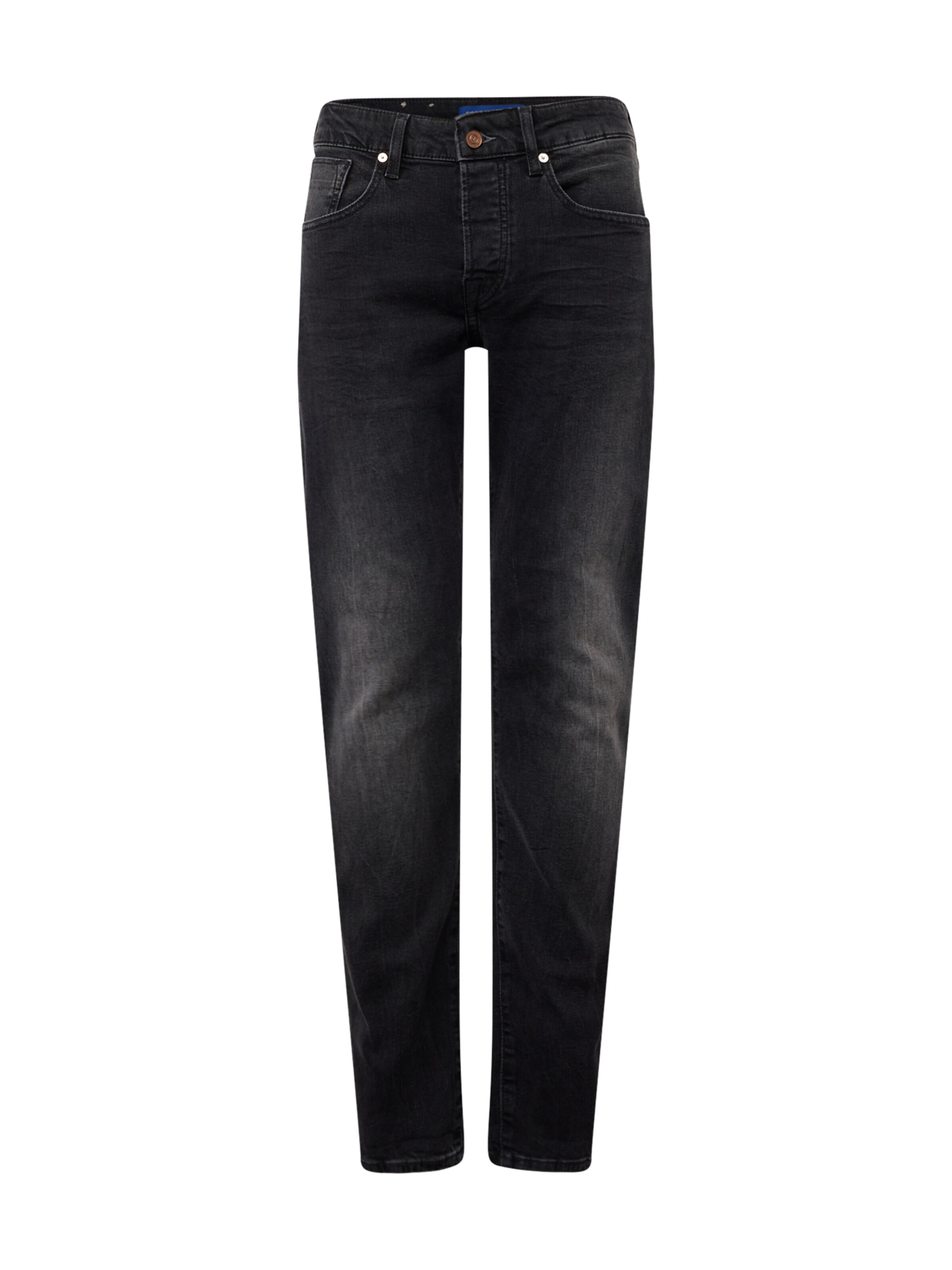 SCOTCH & SODA - Slimfit Vaquero 'Core Ralston' en negro: frente