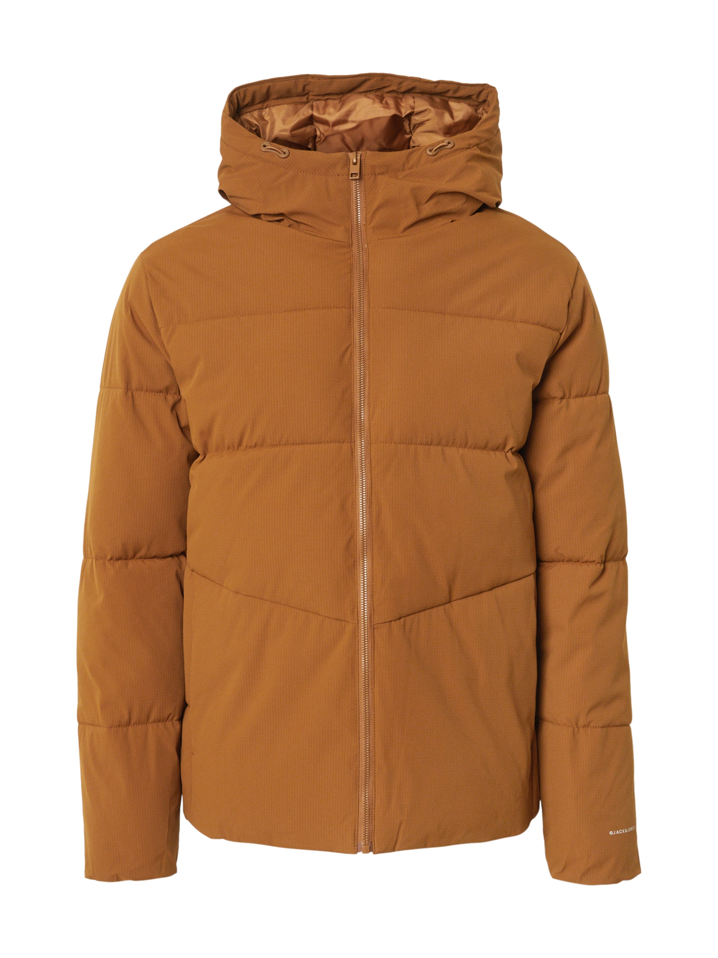 ruda JACK & JONES Žieminė striukė 'JJGLOBAL': priekis