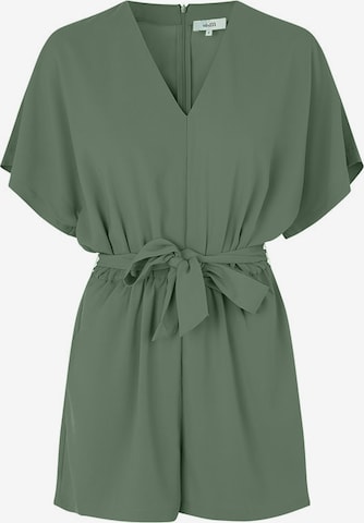 Tuta jumpsuit 'Vanilla' di mbym in verde: frontale