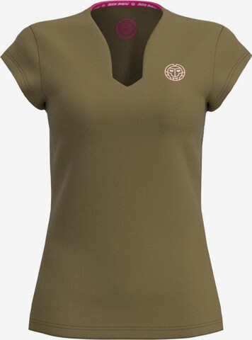 BIDI BADU Performance Shirt 'Pure Wild' in Green: front