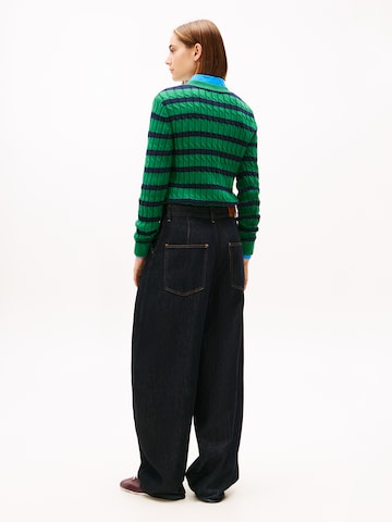 mėlyna TOMMY HILFIGER Laisvas Džinsai