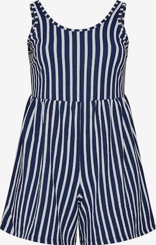 Shape Of You Jumpsuit in Blau: Vorderseite