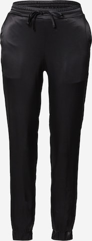 MORE & MORE Tapered Pants in Black: front