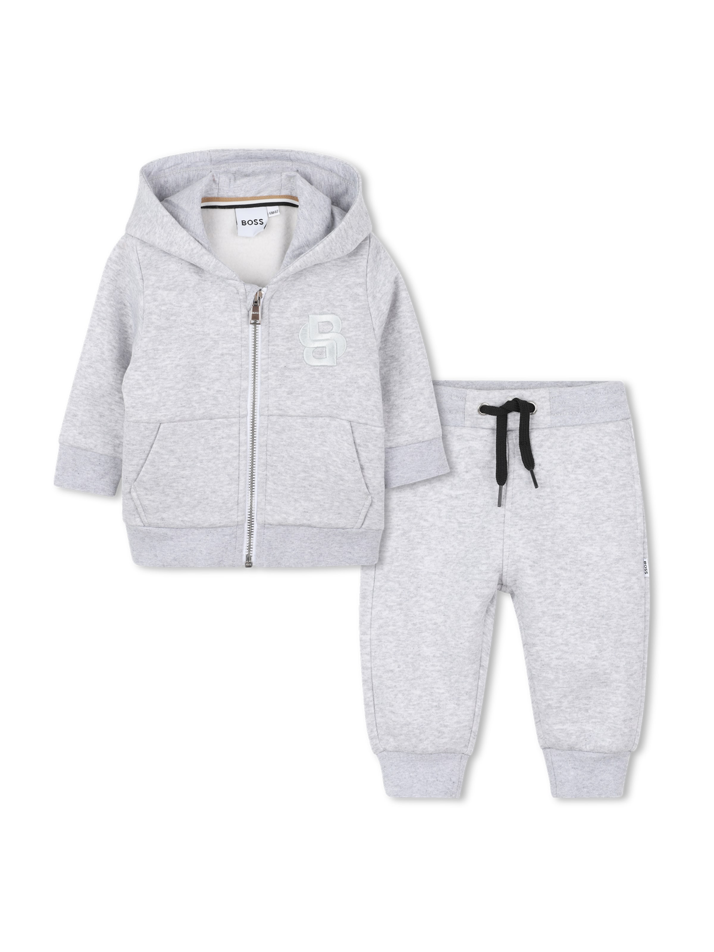 BOSSJogging komplet - siva boja: prednji dio