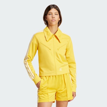 Vestes d’entraînement 'Montreal' ADIDAS ORIGINALS en jaune : devant