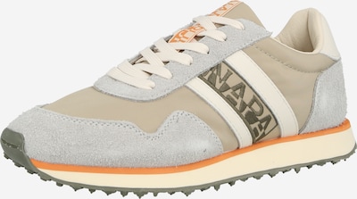 NAPAPIJRI Matalavartiset tennarit värissä kitti / harmaa / kuusi / luonnonvalkoinen, Tuotenäkymä