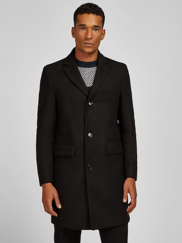 Manteau mi-saison HECHTER PARIS en noir : devant