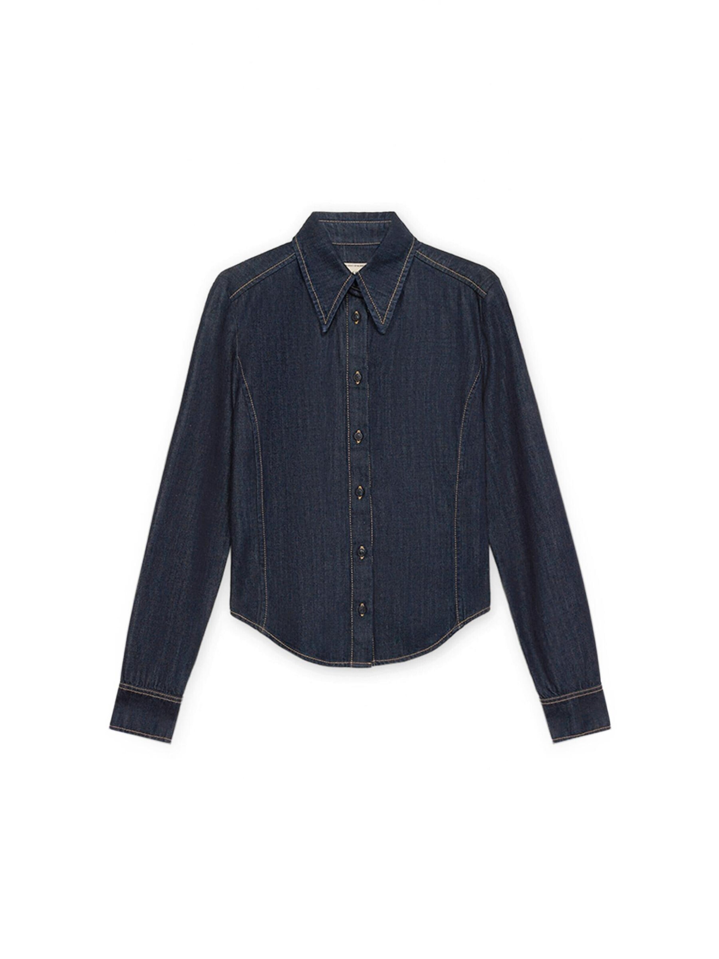 Chemisier Trussardi en bleu : devant
