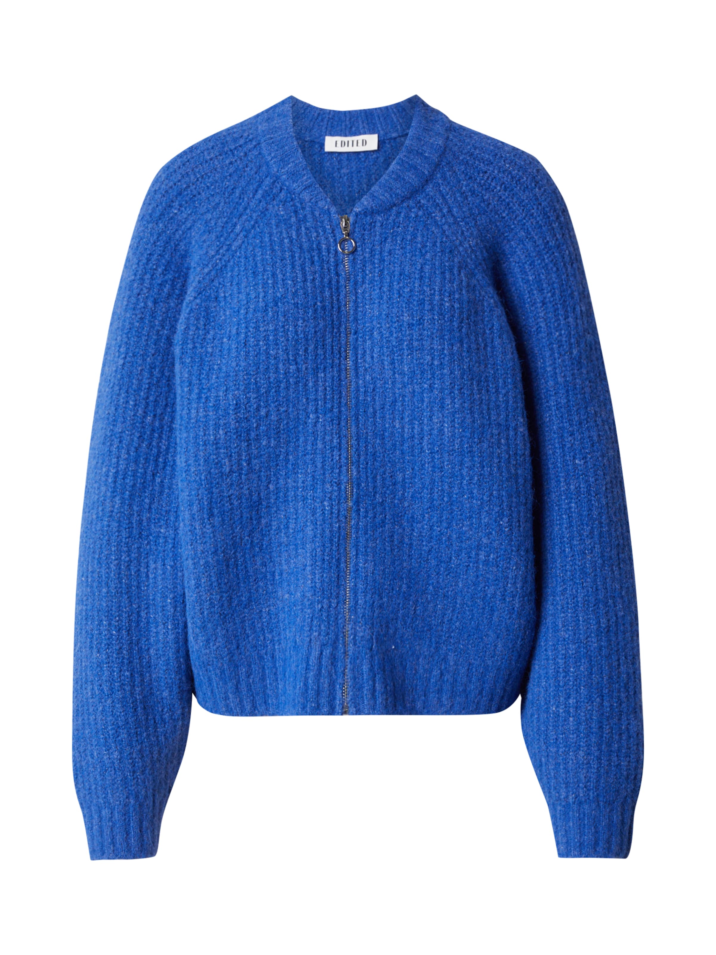 EDITED Knit Cardigan 'Rani' in Blue: front