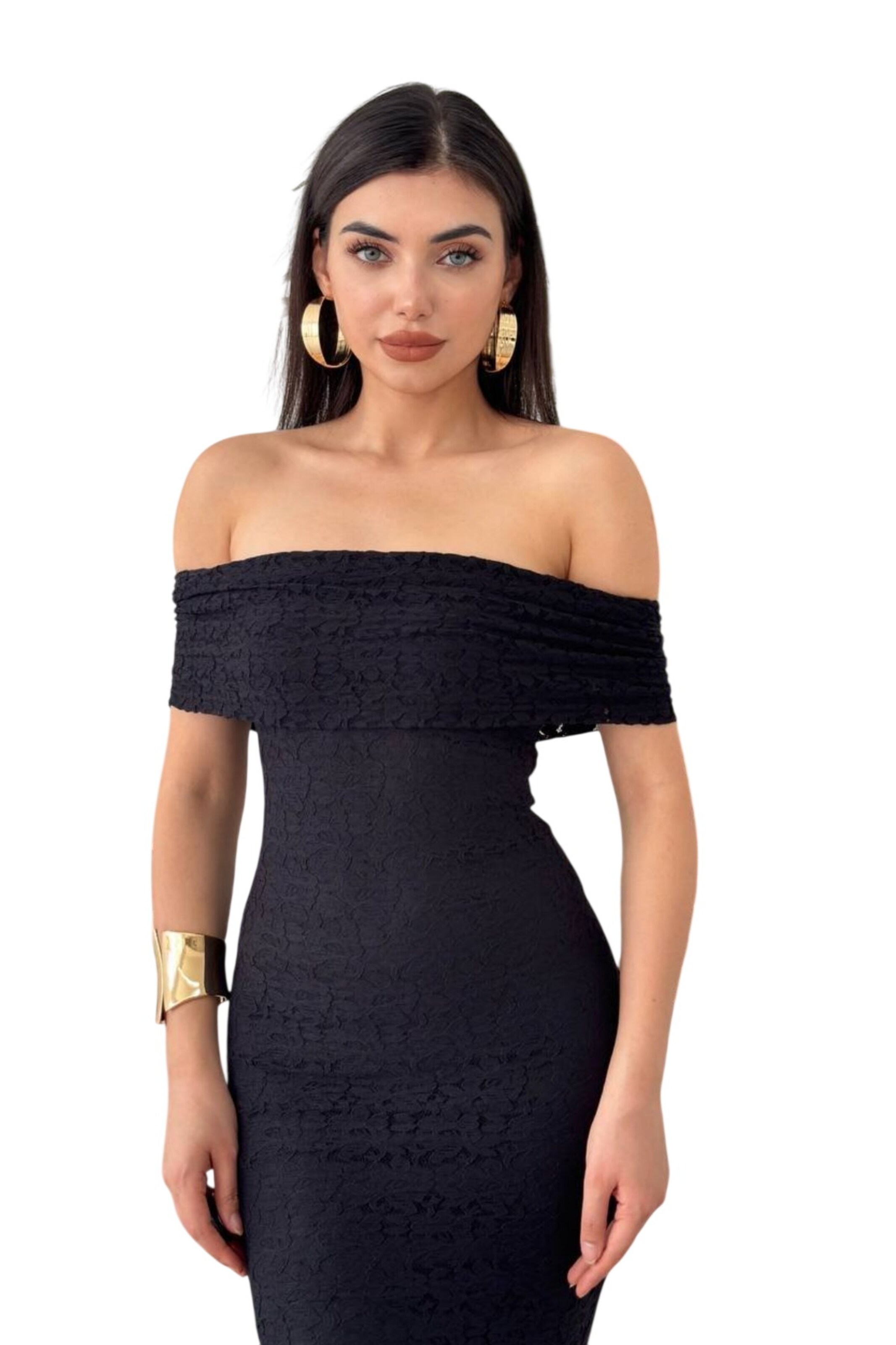 WOMAN VISION Kleid in Schwarz