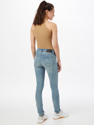 G-Star RAW - Skinny Vaquero '3301 Mid' en azul