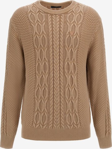 GUESS Sweater in Beige: front