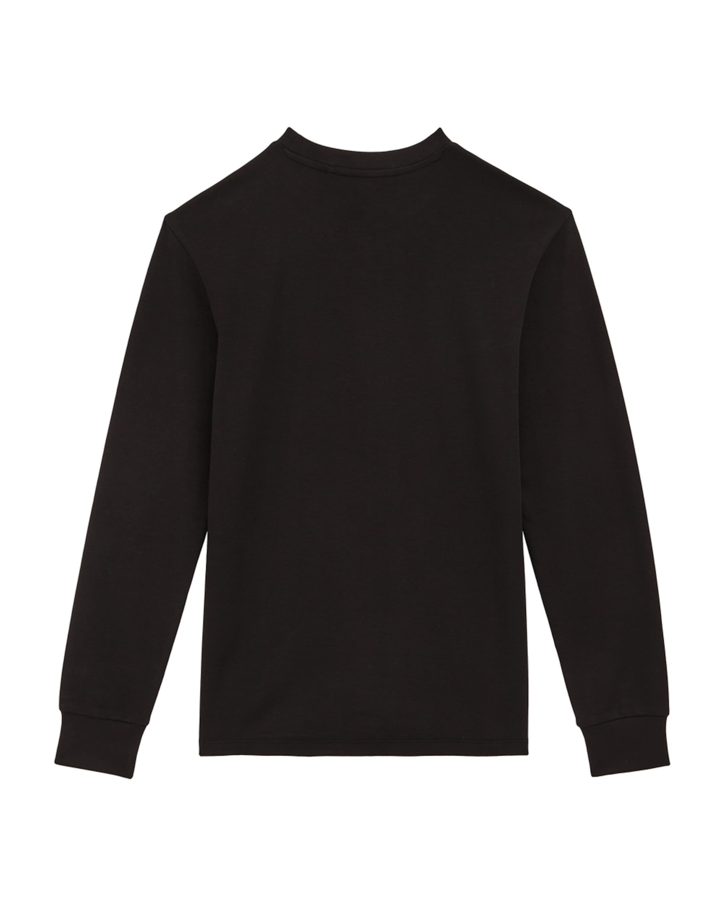 WE Fashion Μπλούζα φούτερ σε μαύρο: μπροστά