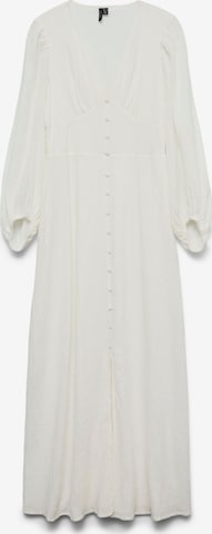 VERO MODA - Vestido camisero 'VMClementine' en blanco: frente