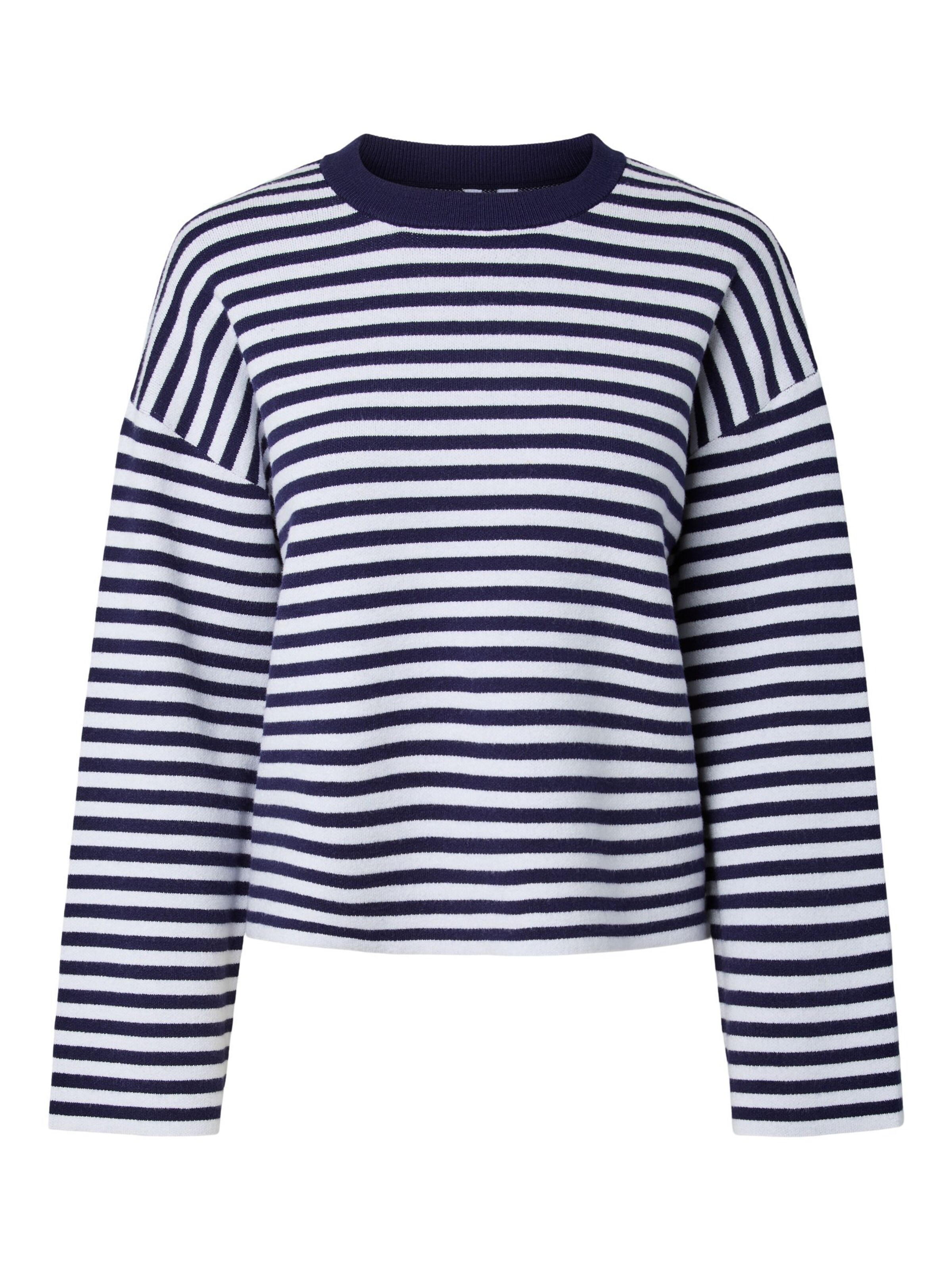 PIECES Pullover 'PCJassy' in Blau: Vorderseite