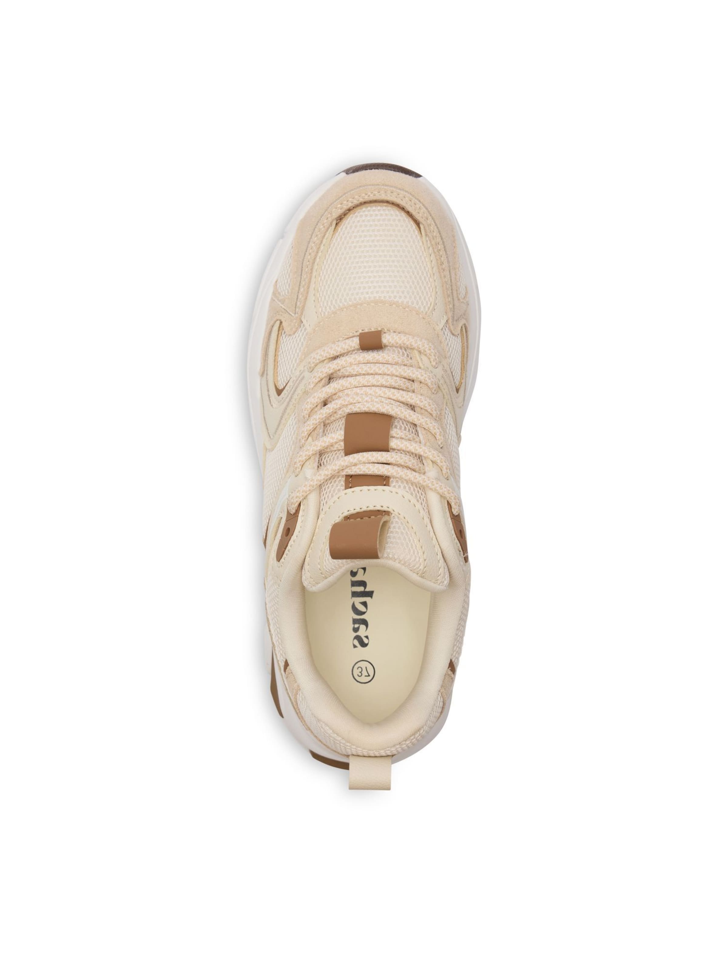 Baskets hautes SACHA en beige