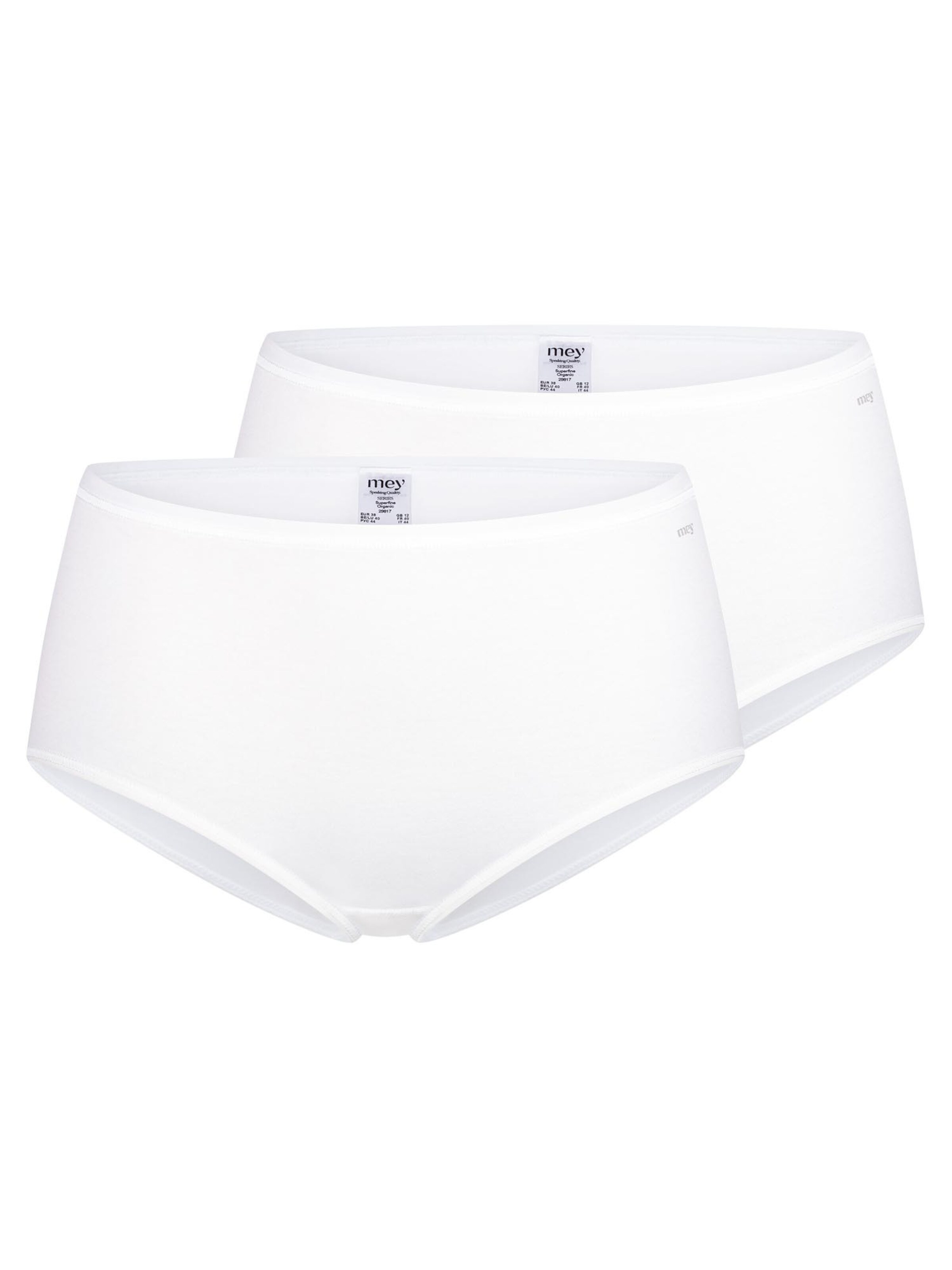 Mey Boyshorts 'Organic' in White: front