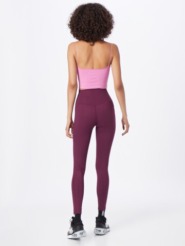 Girlfriend Collective Skinny Sportovní kalhoty – fialová