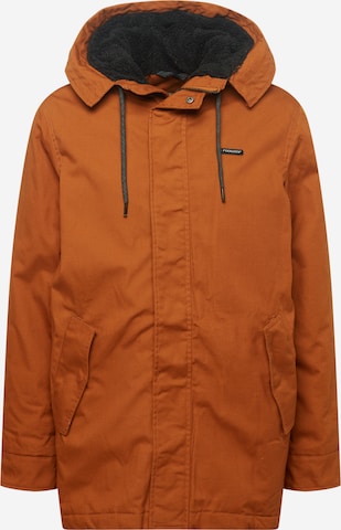 Ragwear Between-Season Jacket 'SMITH' in Brown: front
